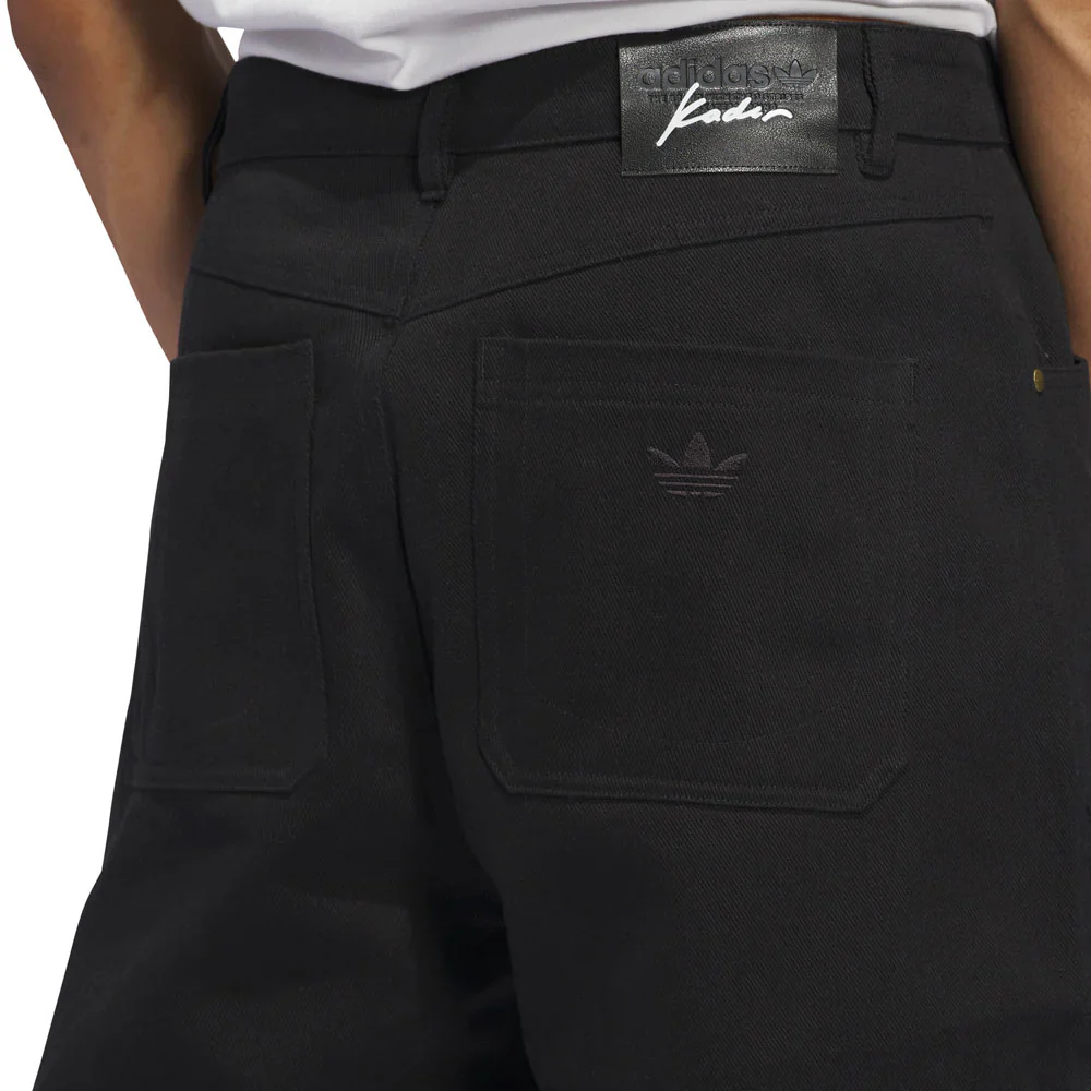 Adidas Kader Pants - (Black) - Image 4