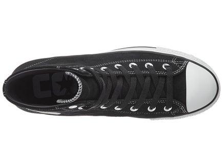 Converse Cons CTAS Pro Hi Skate Shoes -  Black/Black/White - Image 4