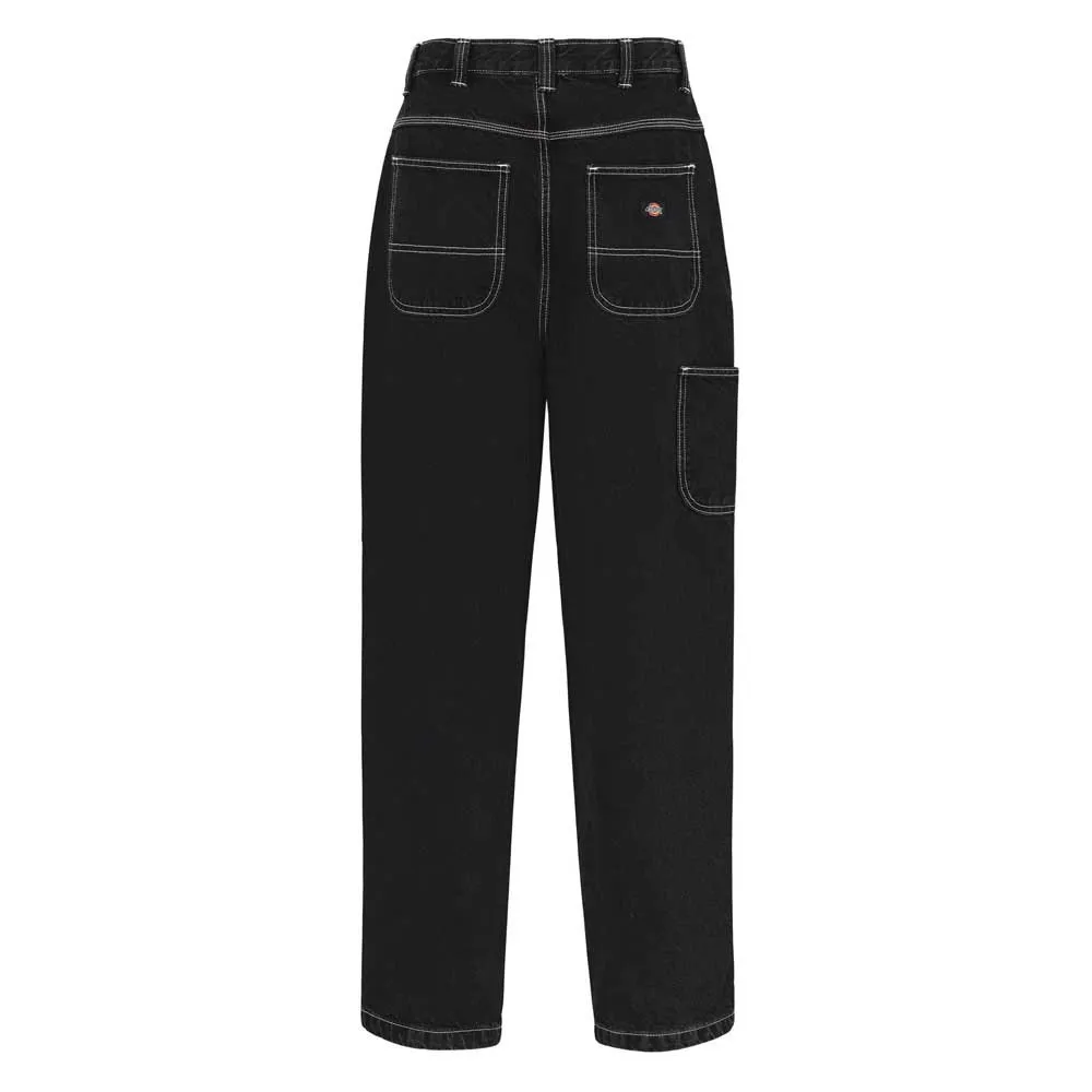 Dickies Madison Baggy Fit Jean - (black wash) - Image 2