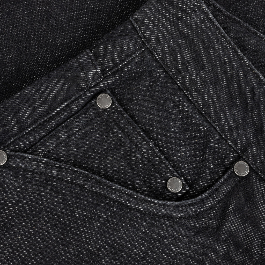 Dime Carpenter Denim Shorts-(black washed) - Image 3