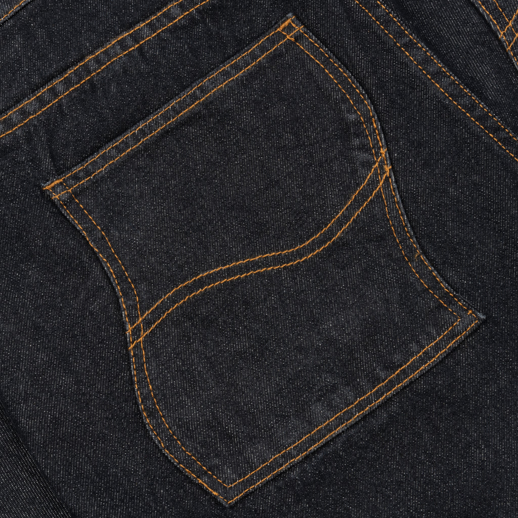 Dime Classic Relaxed Denim Pants - Black Washed - Image 5