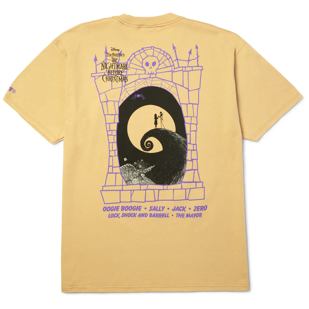 HUF Nightmare Cast S/S T-SHIRT (Sand) - Image 2