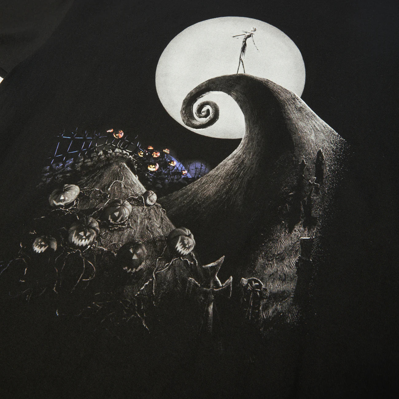 HUF Spiral Hill S/S T-SHIRT (Black) - Image 3