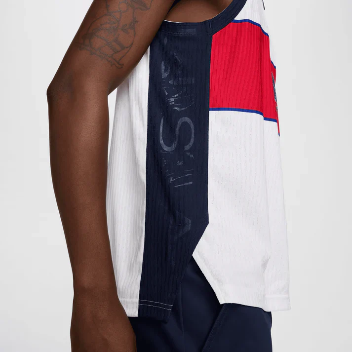 Nike SB 2024 Olympics Team USA Sleeveless Skate Jersey-(White) - Image 3