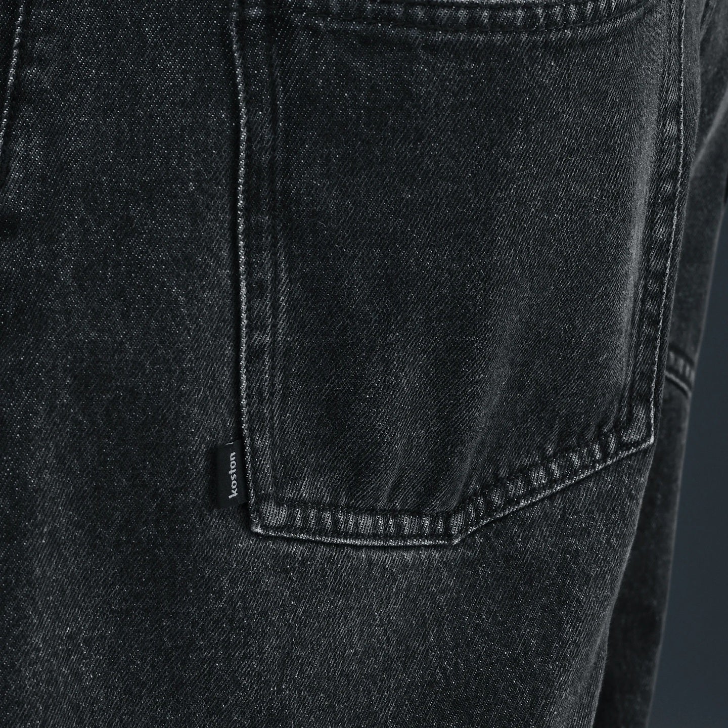 Nike SB Koston Loose Denim Pants - (Black) - Image 4