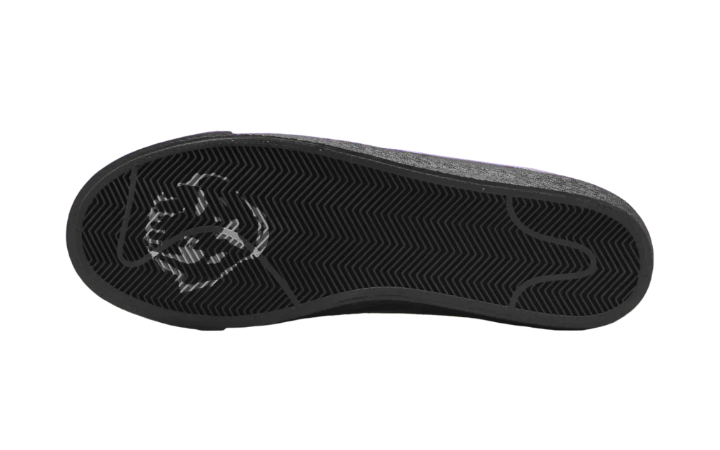 Nike Sb X Dancer Blazer Low - (Black/Black-Metallic Silver) - Image 4