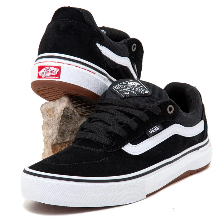 Vans Kyle Walker Waffle Cup - (Black/White) - Image 2