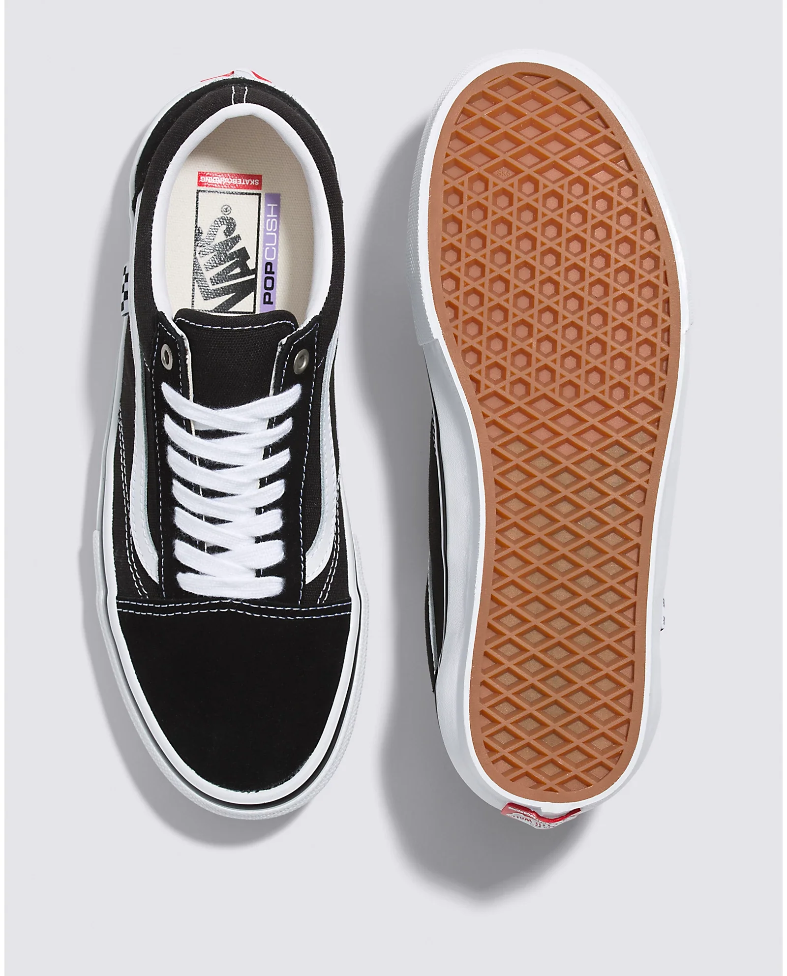 Vans Skate Old Skool - (Black/White) - Image 3