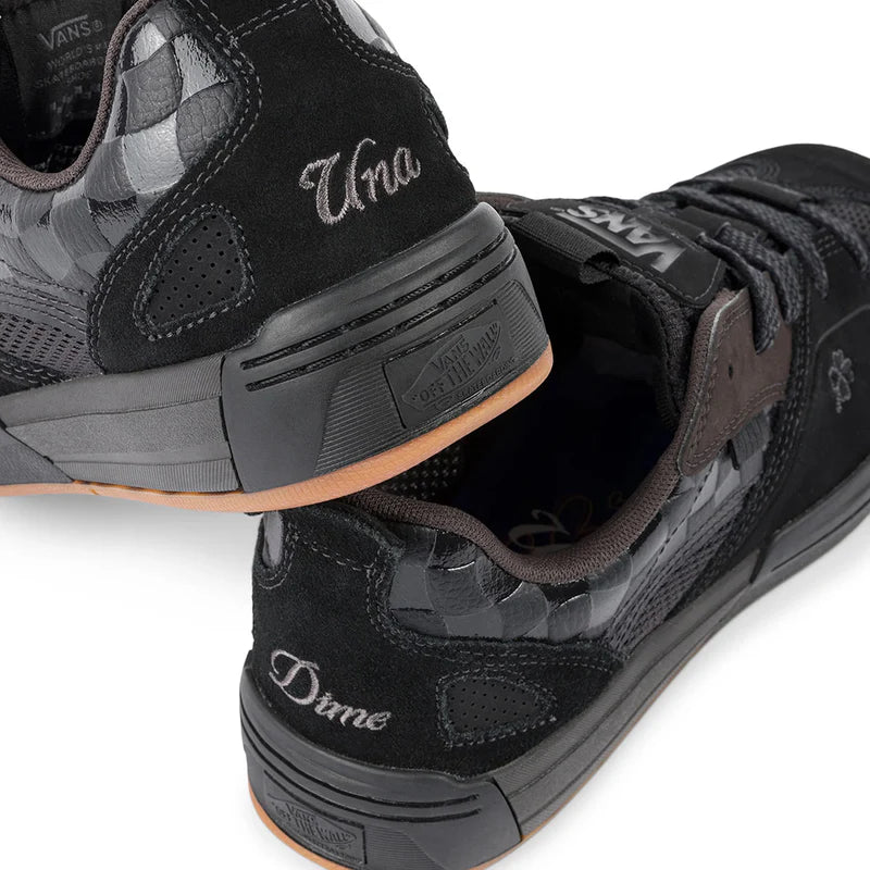 Vans X Dime Una Skate Mixxa Shoes - (Black/Grey) - Image 3